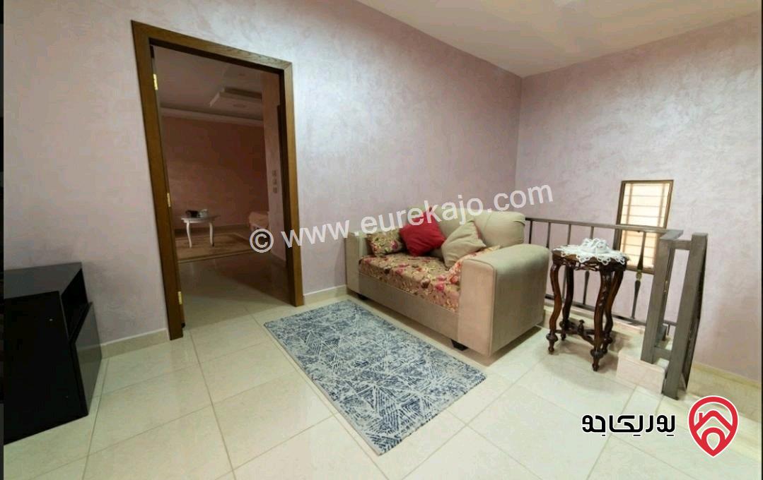 شـاليه مـفروش مساحة الأرض 550م والبناء 150م للبيع في البحر الميت منطقة الشونة الجنوبية الجوفة