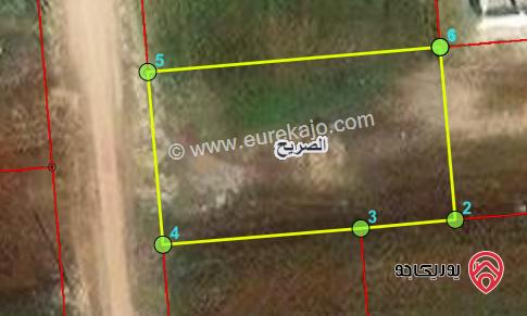 ارض 680م للبيع في اربد - من اراضي الصريح ضمن حوض سلمان الشمالي 