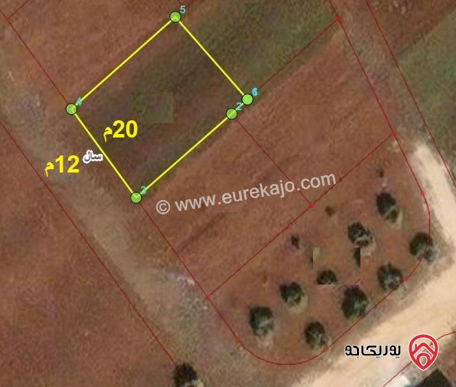 قطعة ارض 525متر للبيع في اربد - من اراضي سال - ضمن حوض نويديس