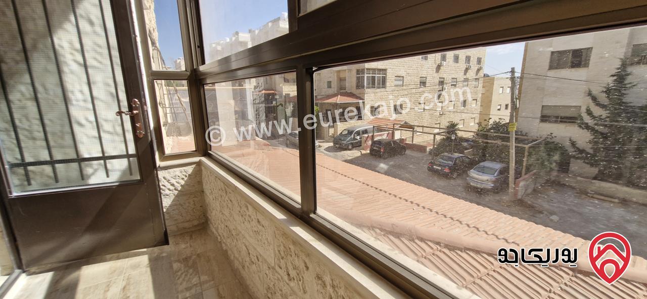 شقة طابق اول مساحة 150م للبيع في عمان الغربية حي الروابي (السابع)