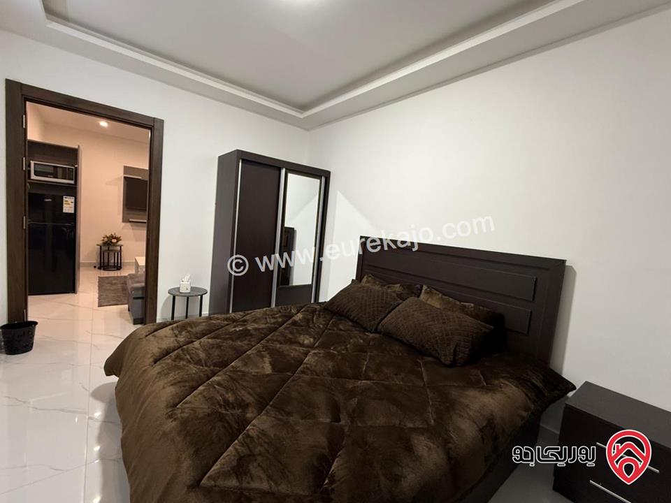 شقة مفروشة مساحة 52م للايجار في عمان - الجبيهة البوابة الشمالية للجامعة الأردنية 