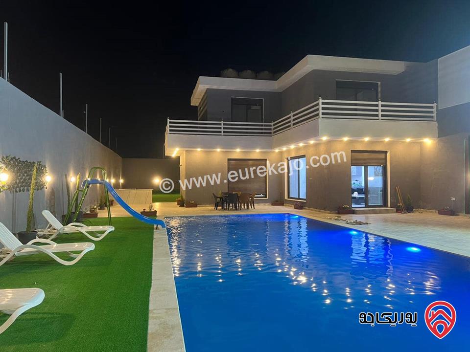 مزرعة - شاليه Welcome Villa للايجار اليومي في البحر الميت