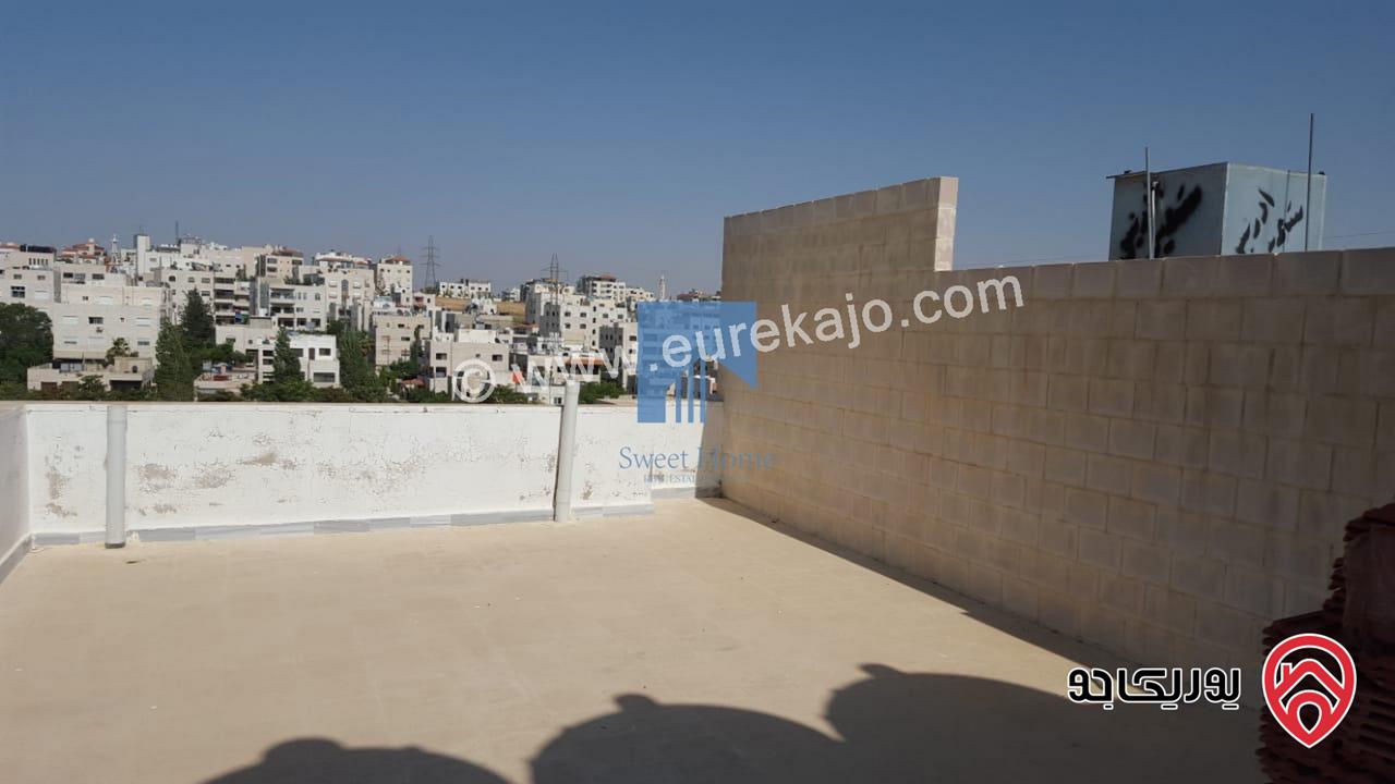 شقة فاخرة للبيع في عمان - الكرسي - خلف إدارة السير طابق ثالث 180م مع روف 120م بسعر مغري