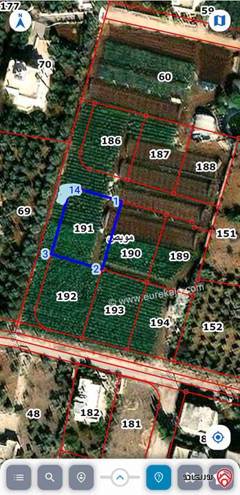 قطع أراضي مساحات من 700م² إلى 760م² للبيع بأسعار مميزة ومنافسة من المالك مباشرة في عمان - موبص 