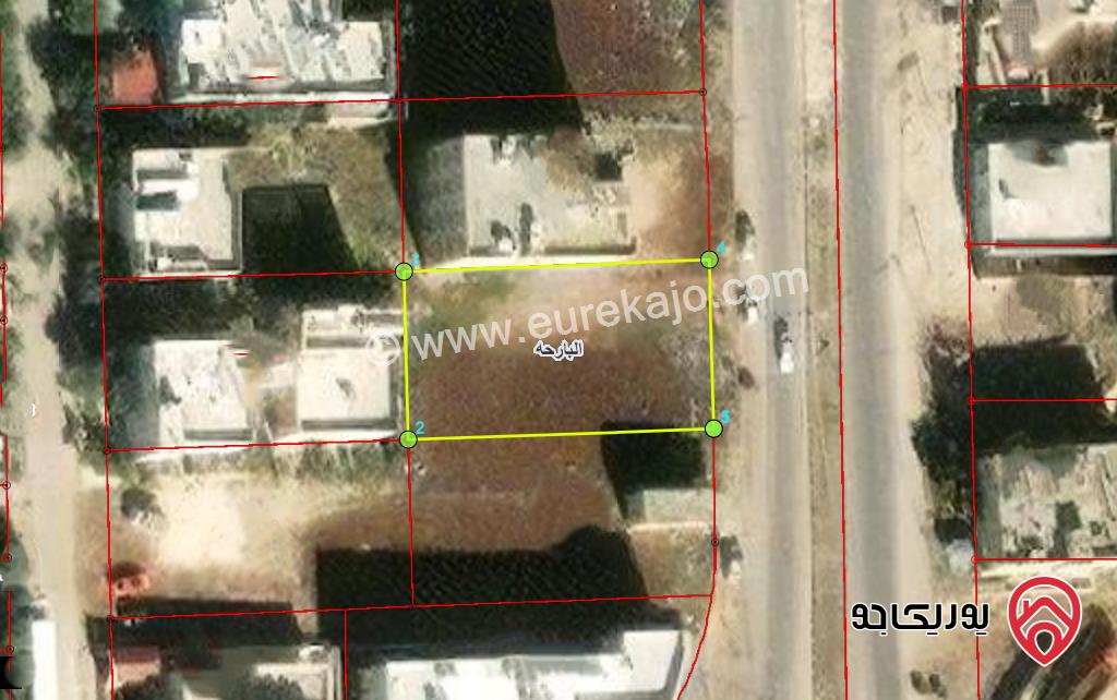 قطعة ارض مساحة 700م للبيع في اربد - شمال دوار القدس 