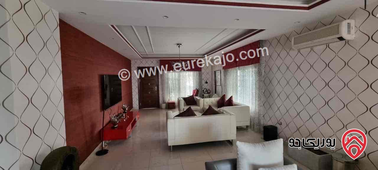 شقة دوبلكس فاخرة مساحة 300م داخلي و 200م خارجي للبيع في عمان - ضاحية الامير راشد