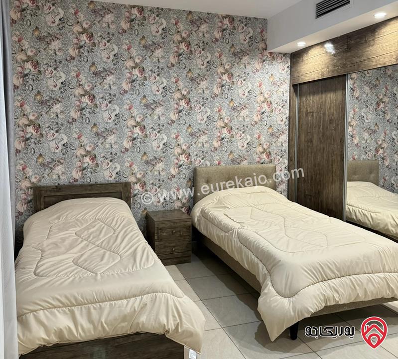 شقة مفروشة أرضية مساحة 90م للايجار في عمان - الصويفية