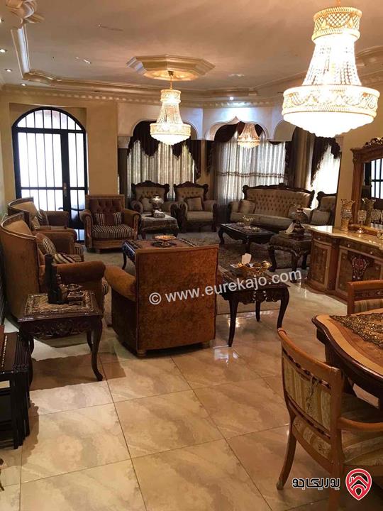 شقة أرضية مساحة 280م سوبر ديلوكس للإيجار في عمان - دير غبار 