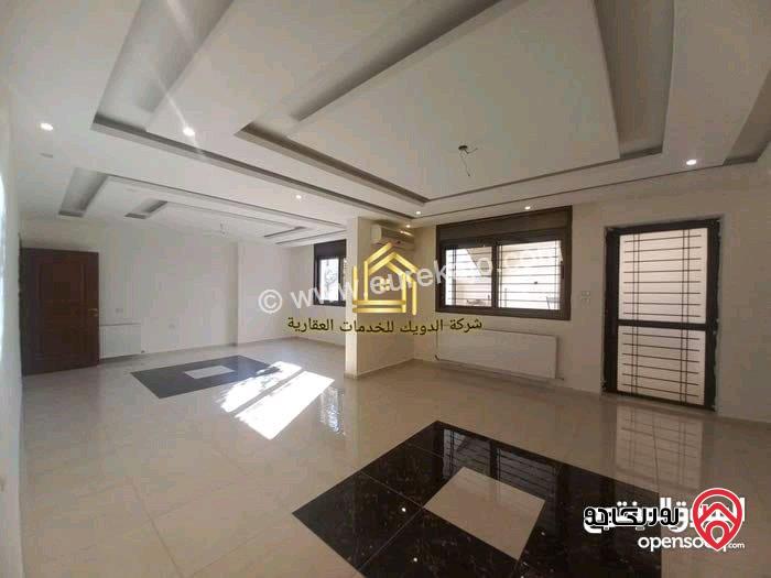 شقة سوبر ديلوكس طابق ارضي 250م داخلي و 150م خارجي للايجار في عمان - خلدا 