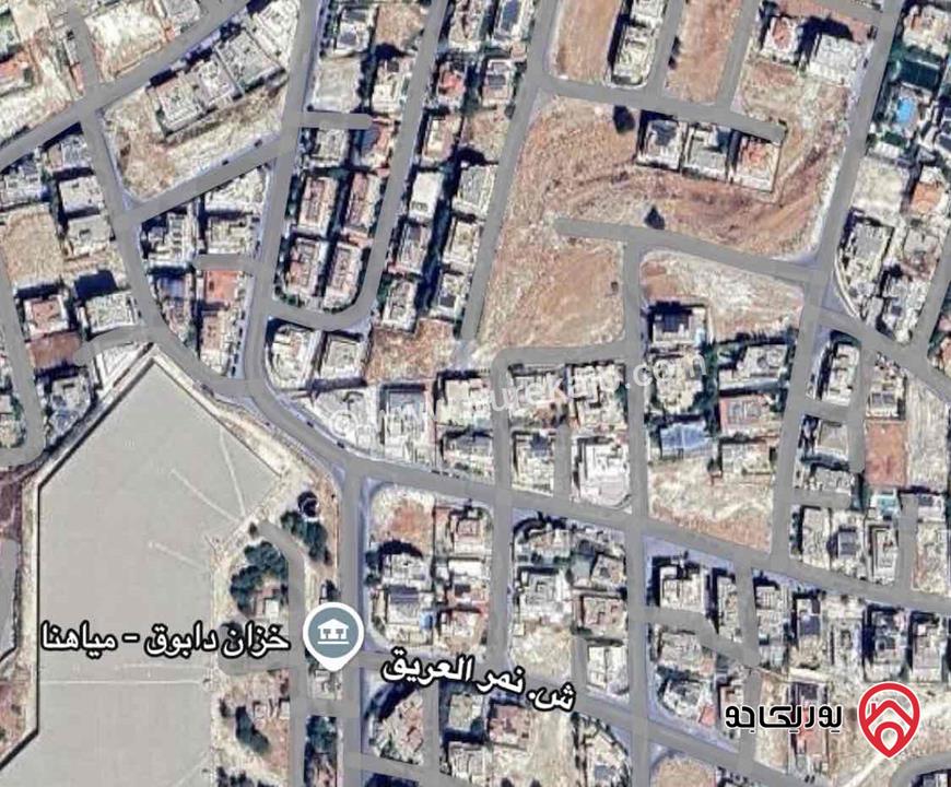 ارض مساحة 912م للبيع في عمان - دابوق حوض ( ام بطيمة ) على شارعين