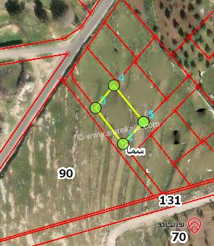 ارض مساحة 680م للبيع في اربد – سما الروسان