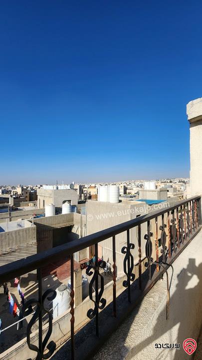 شقة طابق ثالث مساحة 131م داخلي و ترس 60م للبيع في عمان - المقابلين ضاحية الحاج حسن