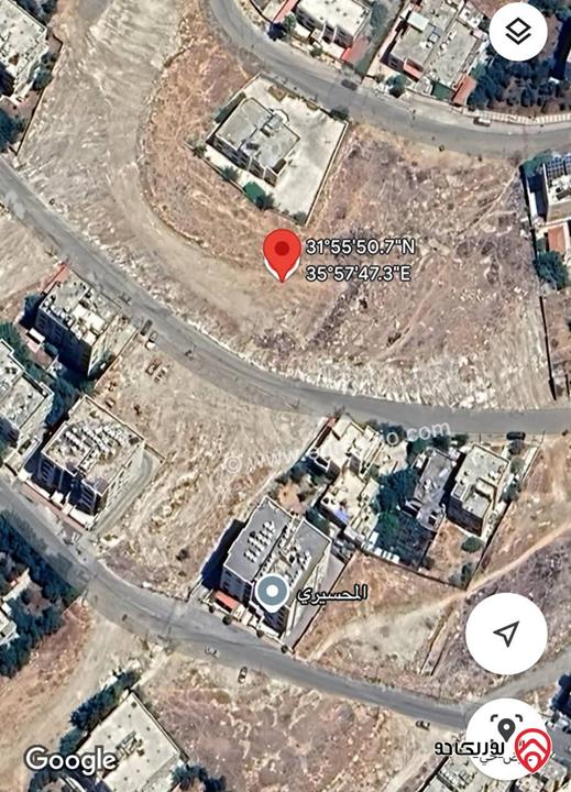 قطعة أرض مساحة 1028م للبيع في عمان - ام نوارة