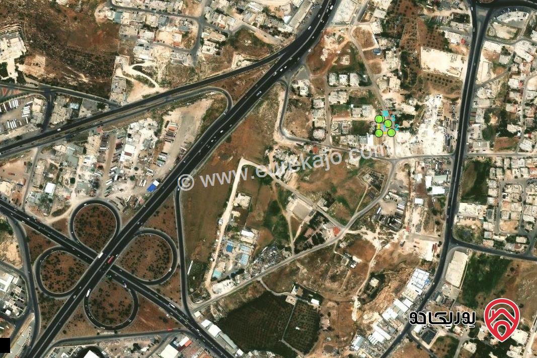 أرض مساحة 538م للبيع من أراضي جنوب عمان - الرقيم - حوض حنوريا