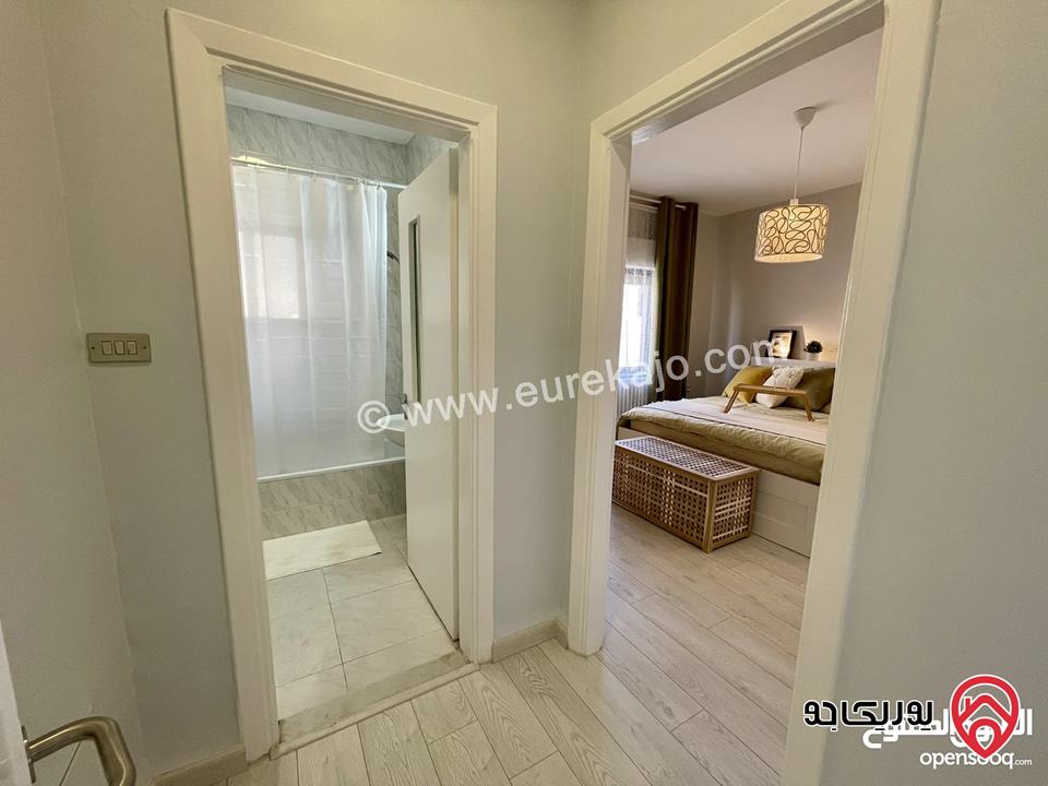 شقة مفروشة مساحة 100م للايجار في عمان - ام اذينة 