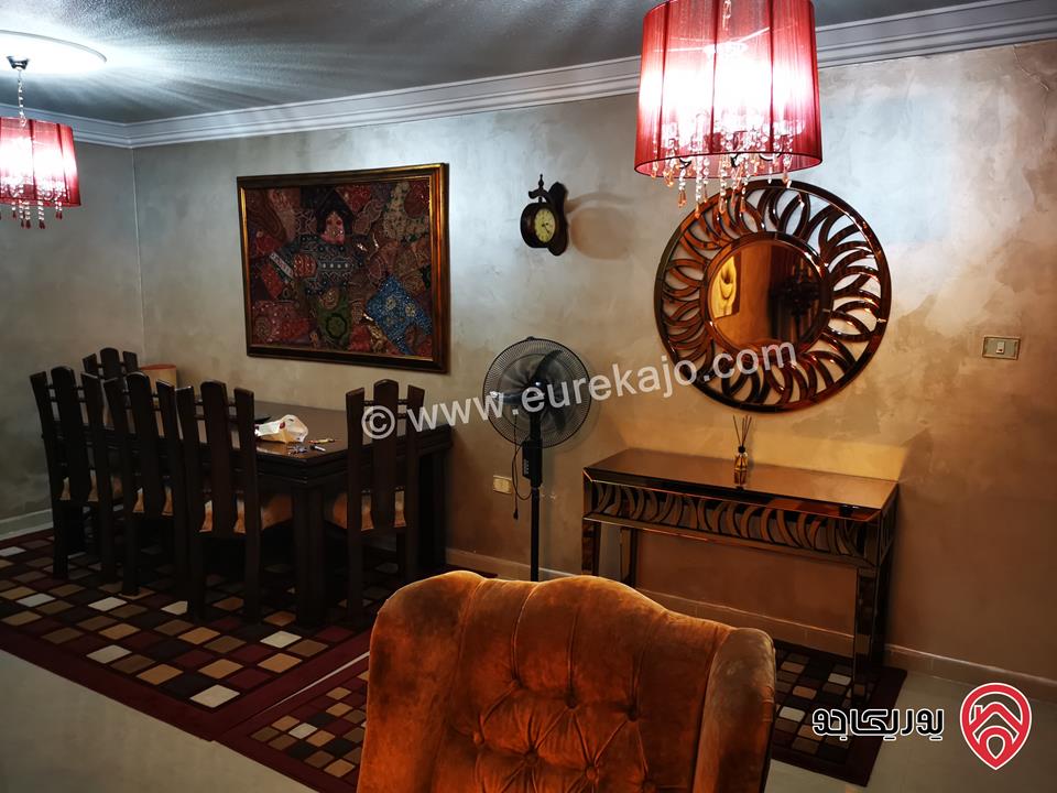 شقة مفروشة طابق ثاني مساحة 108م للايجار في عمان - ضاحية الرشيد