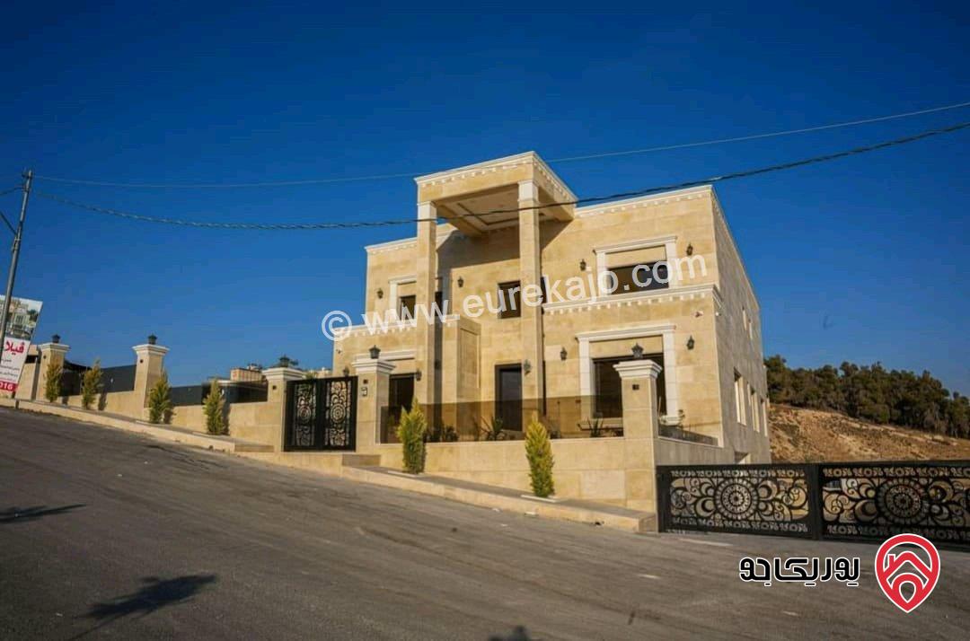 فيلا مساحة 1 دونم و 200م على أرض 1050م للبيع في عمان - مرج الحمام 