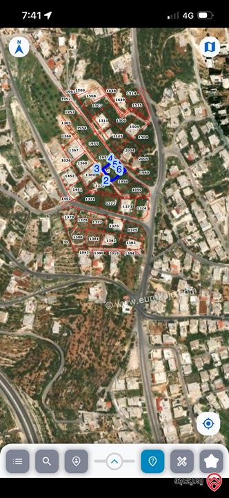 ارض مساحة 957م للبيع في السلط منطقة سوادا