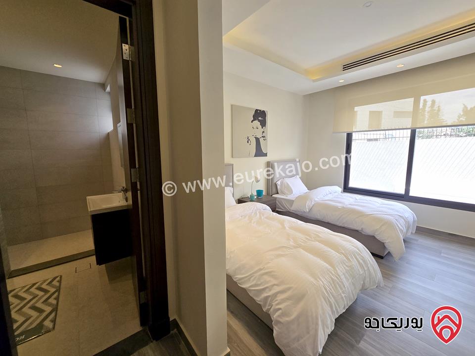 شقة مفروشة طابق أول مساحة 250م للإيجار في عمان - جبل عمان