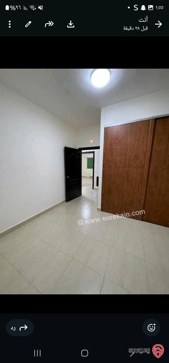 شقة فارغة طابق أرضي مساحة 150م للايجار في عمان - الجبيهة