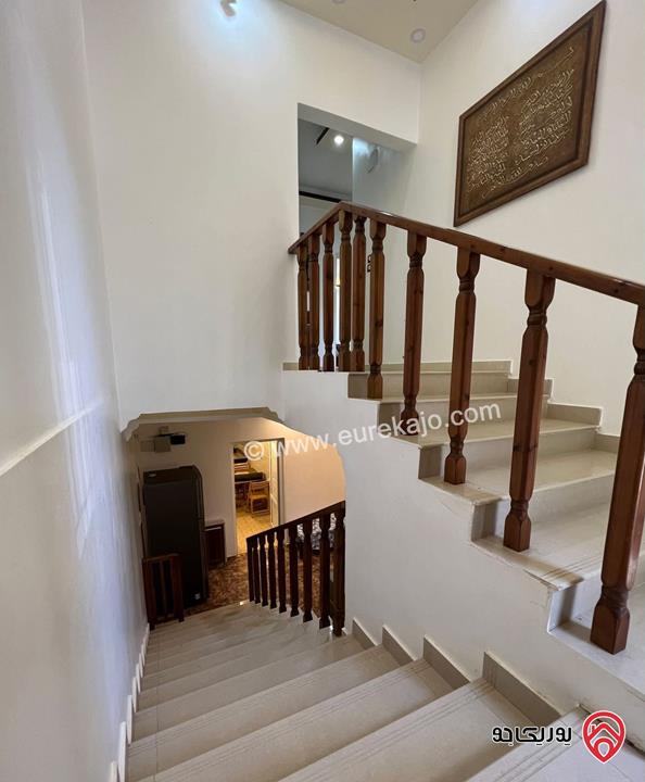 شقة ديلوكس مفروشة مساحة 180م 4 غرف نوم للايجار في إشتفينا - عجلون