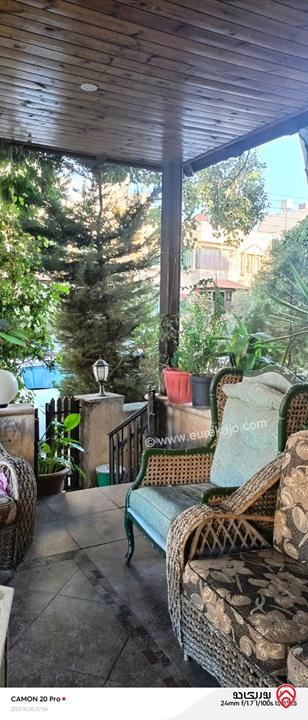 شقة أرضية مساحة 132م للبيع في عمان - طبربور