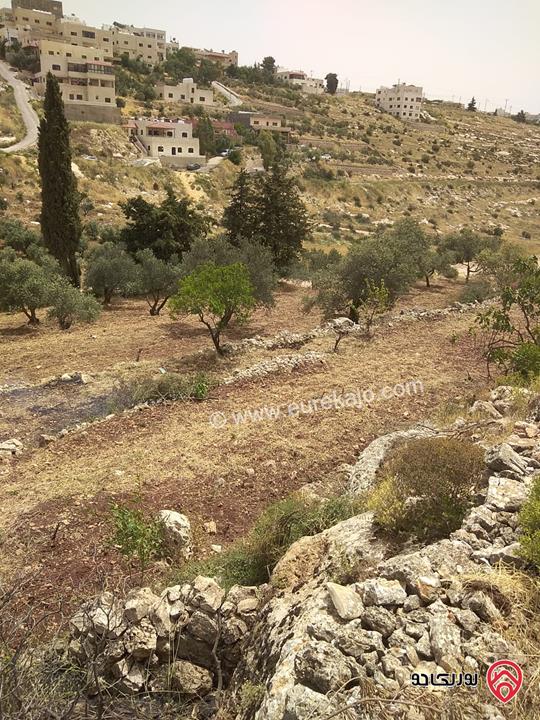 ارض للبيع في السلط- المغاريب قرب شارع الستين مساحة 1644م