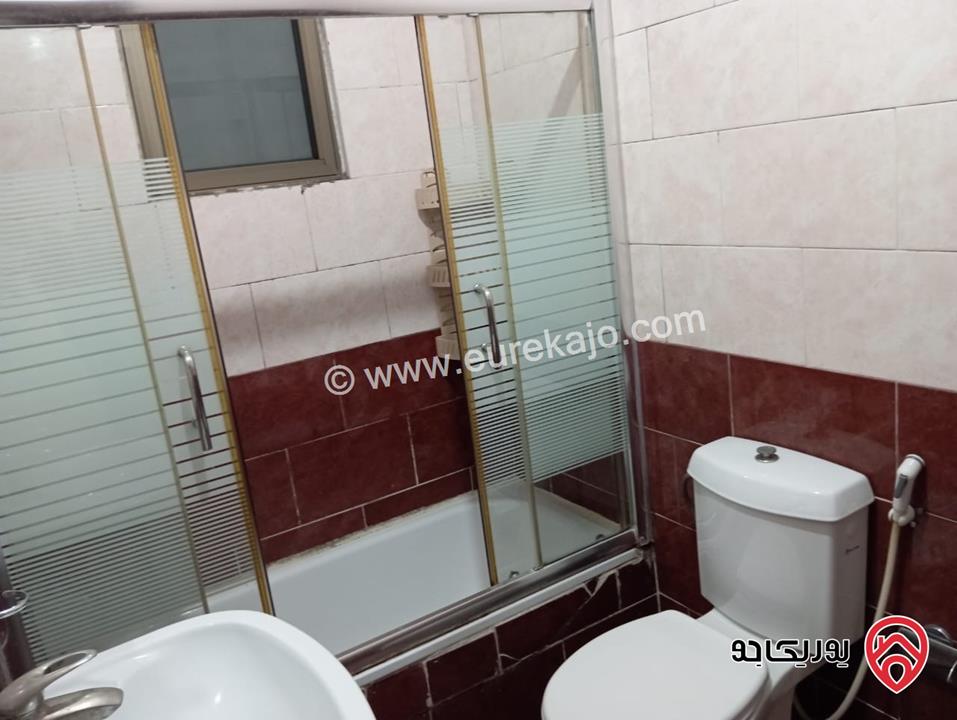 شقة شبه أرضية مساحة 160م للايجار في عمان - الجبيهة حي المنصور