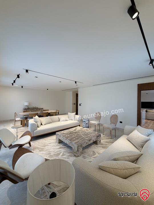 Furnished Ground-Floor Apartment 240 Sqm for Rent in Amman - Abdoun