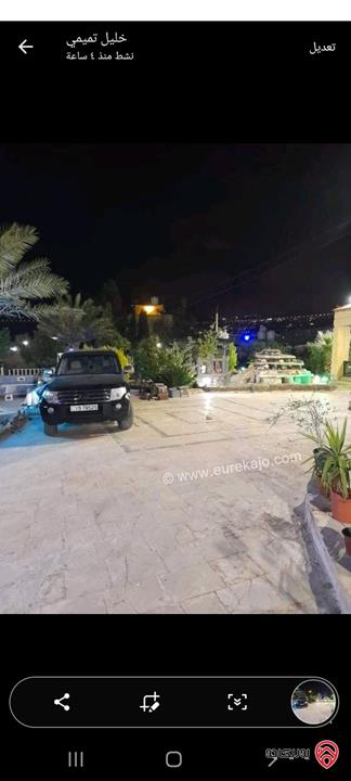 مزرعة مساحة 2000م وبناء 300م للبيع في عمان - عين الباشا 