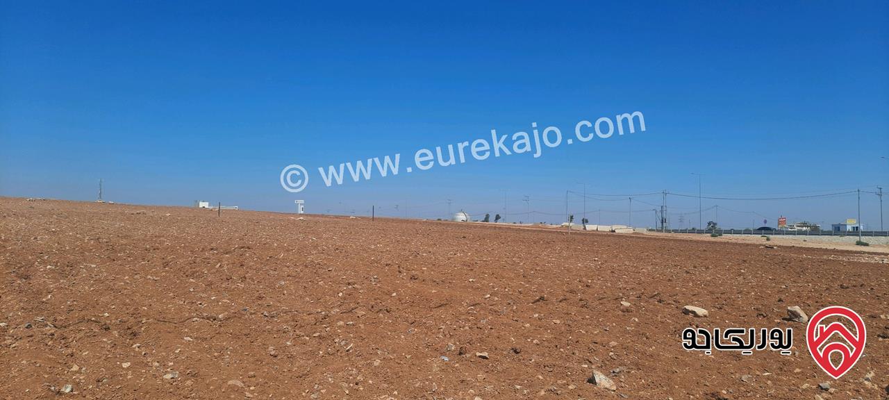 ارض مساحة 10 دونم و 750م للبيع في اربد - النعيمة قرب جسر النعيمة 
