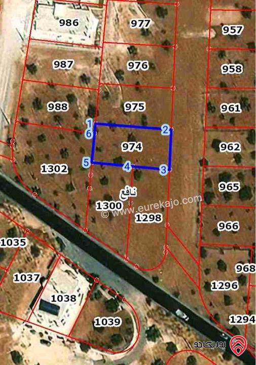 قطعة ارض مميزة مساحة 516م للبيع في عمان - نافع راس الربطه