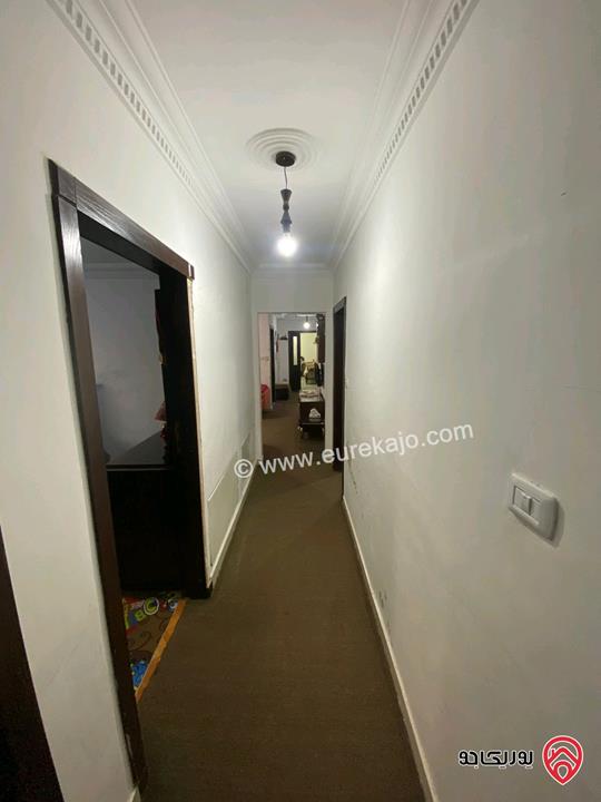 شقة شبه ارضية مساحة 166م للبيع في عمان - مرج الحمام 