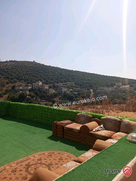 فيلا مستقلة مفروشة مساحة 250م للايجار في عجلون مثلث اشتفينا محنا 