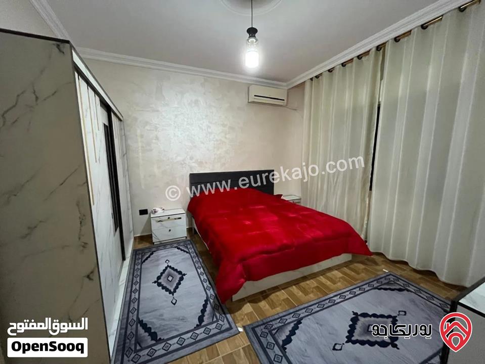 شقة مفروشة مساحة 110م طابق ثالث للايجار في عمان - الجبيهة 