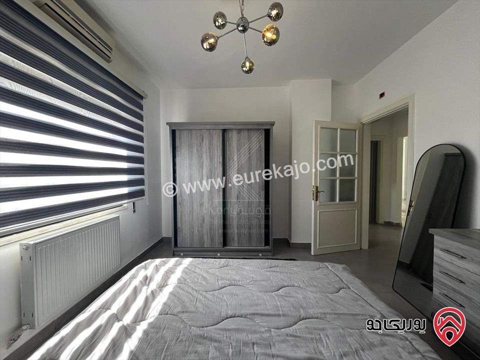 شقة مفروشة مميزة شبه أرضية مساحة 110م للايجار في عمان - عبدون