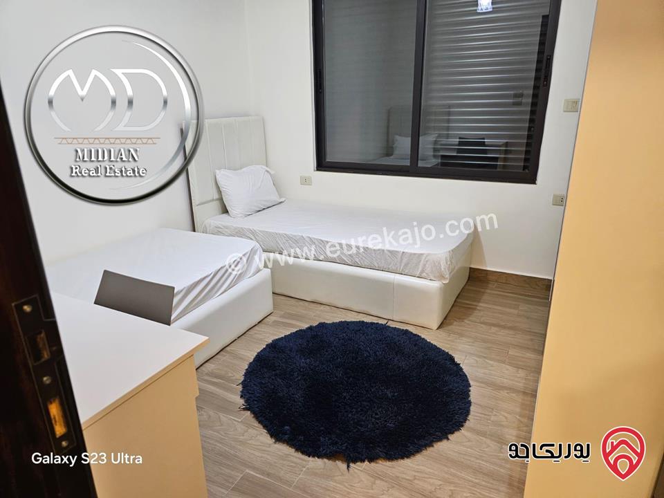 شقق مفروشة للايجار في عمان - الشميساني مساحات 100م & 130م تشطيبات ديكورات فندقية فرش فاخر اطلالة جميلة