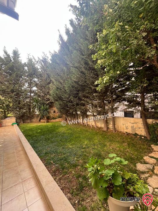 شقة مفروشة فاخرة مساحة 200م داخلي و 200م خارجي للايجار في عمان - دير غبار