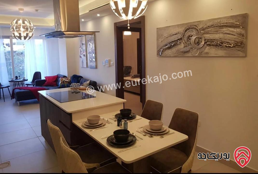 شقة مفروشة طابق ثاني مساحة 95م للايجار في عمان - عبدون