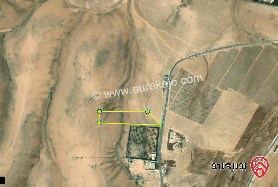 ارض مساحة 10 دونم للبيع من أراضي شرق عمان - الماضونه المضبعة