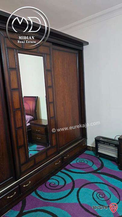 شقة مفروشة للايجار في عمان - ام السماق مساحة 130م طابق ثاني تشطيبات و فرش سوبر ديلوكس اطلالة جميلة بسعر مميز