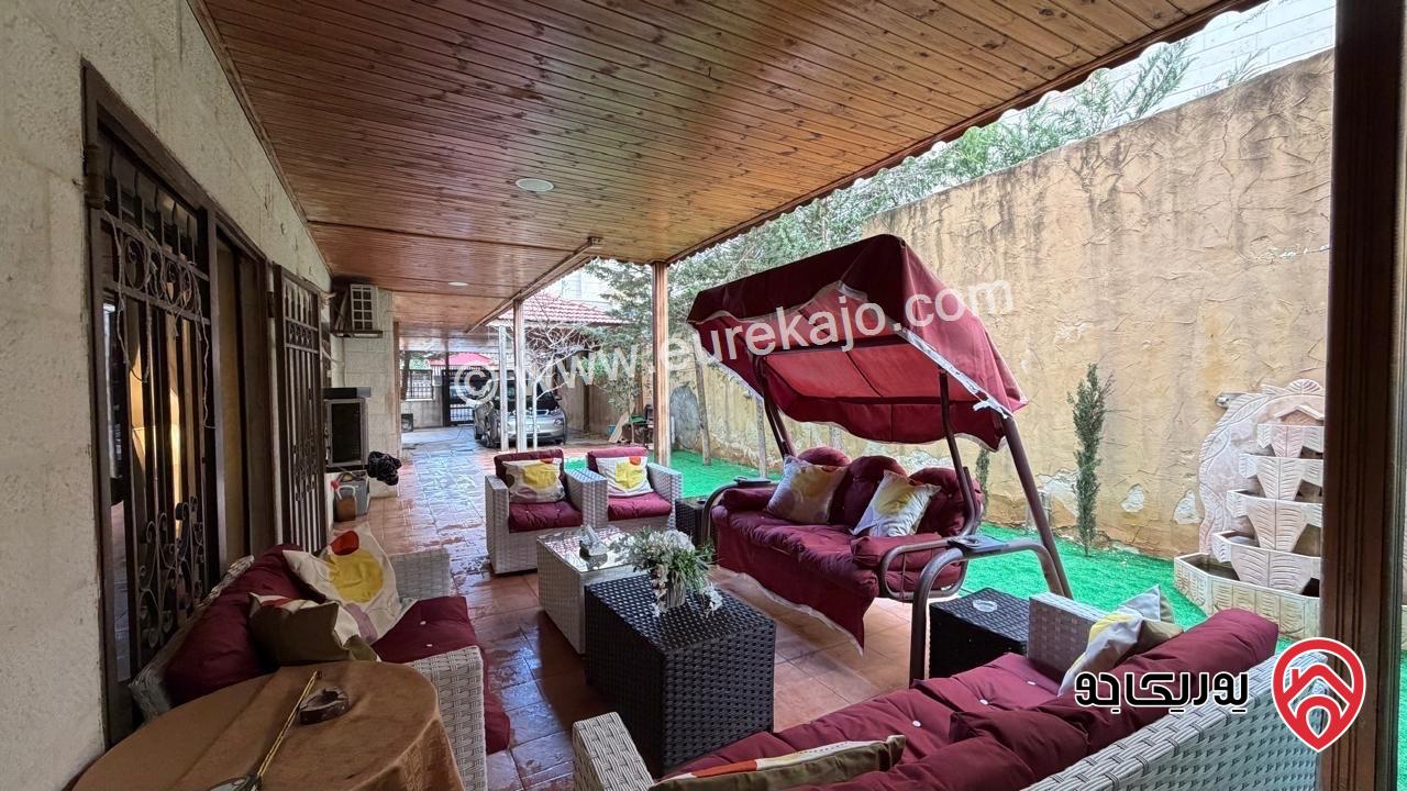 شقة ارضية مساحة 270م داخلي و 50م خارجي للبيع في عمان  - ام السماق