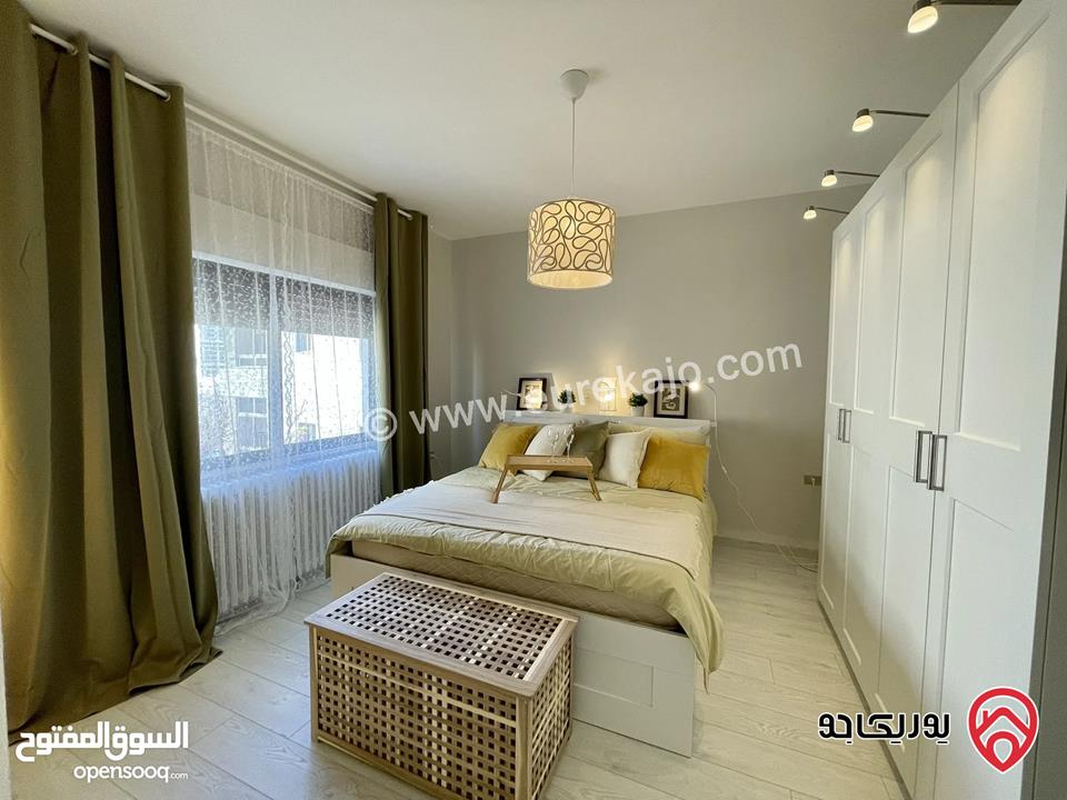 شقة مفروشة مساحة 100م للايجار في عمان - ام اذينة 