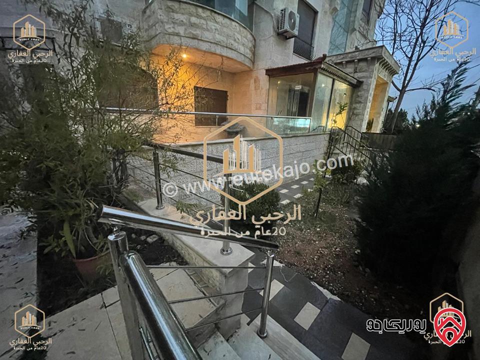 شقة سوبر ديلوكس ارضية مساحة 190م للايجار في عمان - خلدا 