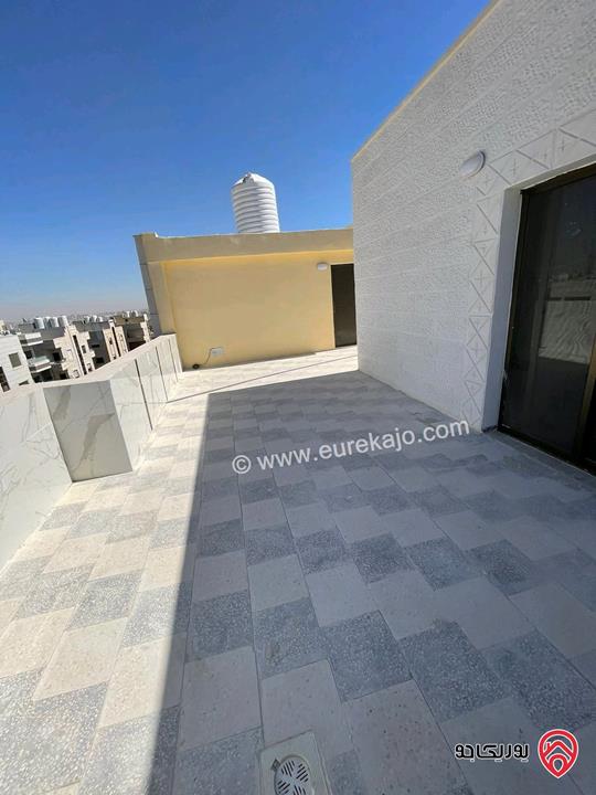 شقة طابق ثالث مع رروف دوبلكس مساحة إجمالي 260م للبيع في عمان - ضاحية الأمير حسن