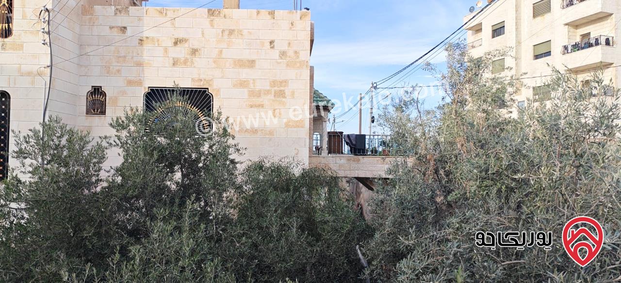 بيت مستقل مساحة 550م على أرض 1219م للبيع في عمان - عين الباشا 