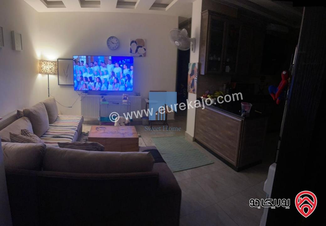 شقة طابق ثالث 130م تشطيب سوبر ديلوكس للبيع في عمان - خلدا