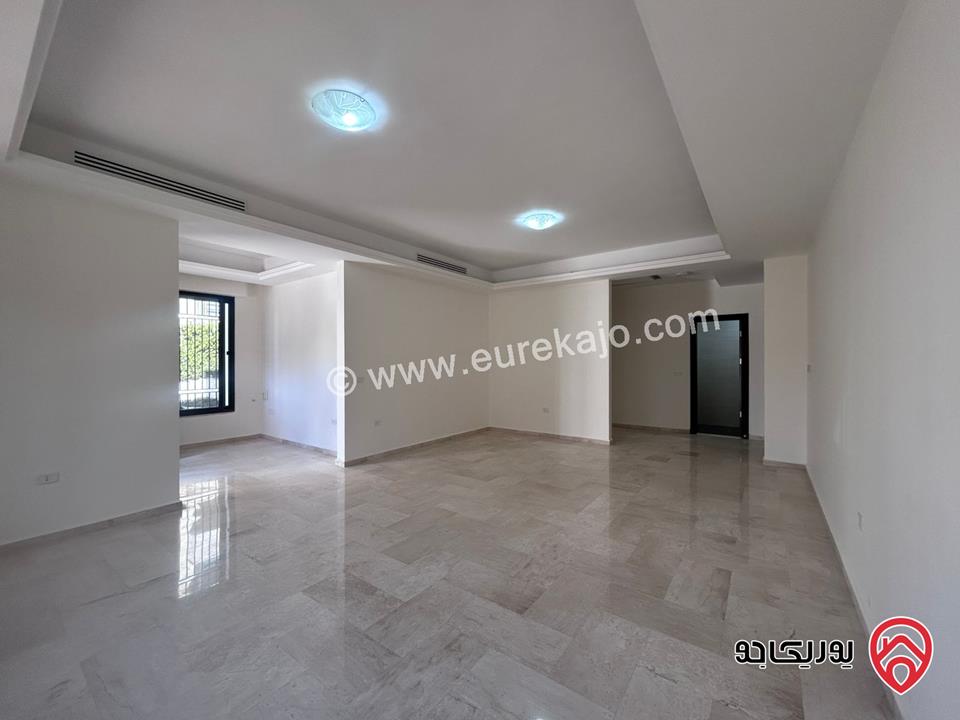 شقة ارضية فارغة مساحة 210م للايجار في عمان - عبدون