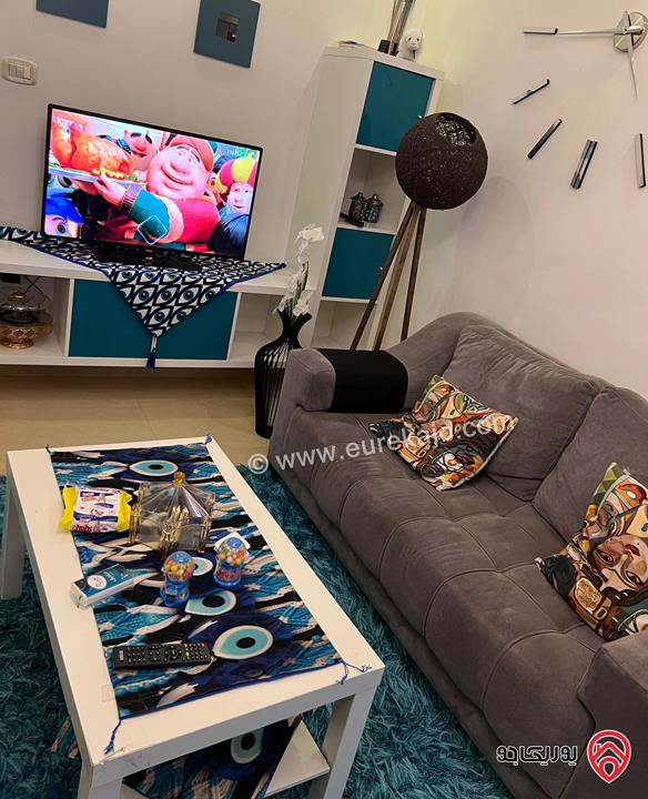 شقة تسوية مساحة 125م مفروشة للايجار في عمان - ضاحية الامير راشد