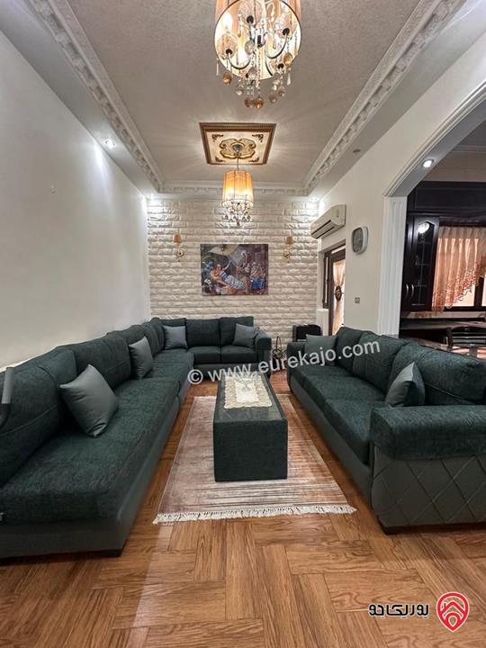 شقة مفروشة مساحة 250م طابق أرضي للايجار في عمان - الجاردنز